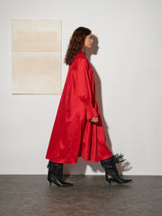 Clarissa Taffeta Midi Dress