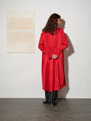 Clarissa Taffeta Midi Dress