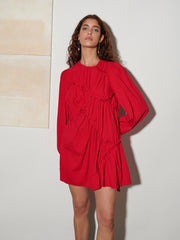 Caro Asymmetric Mini Dress