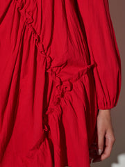 Caro Asymmetric Mini Dress
