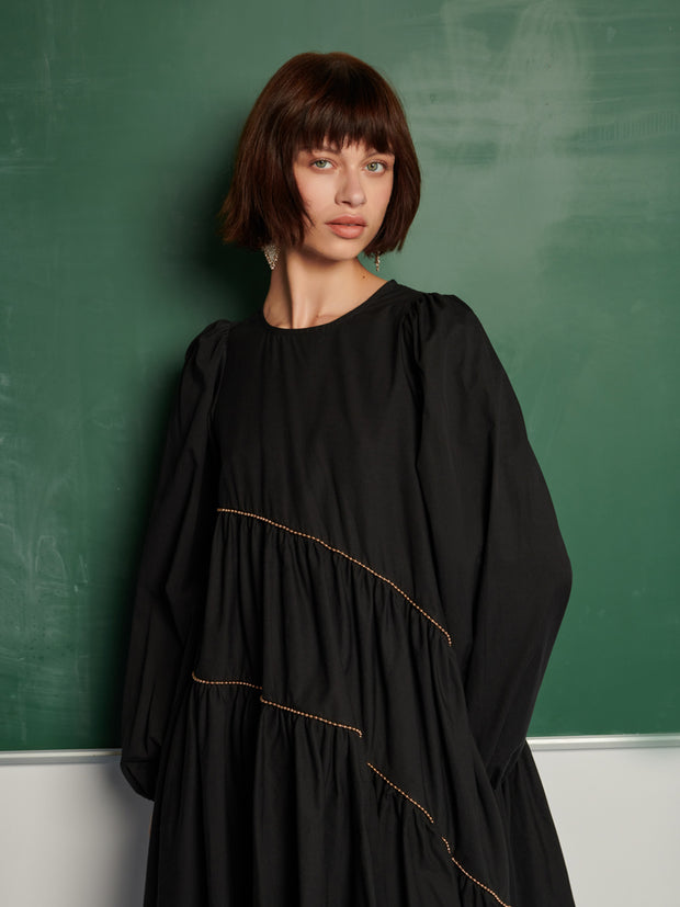 Angela Trim Mini Dress