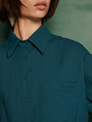 Indira Maxi Shirt Dress