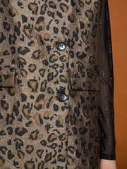 Mabel Leopard Mini Dress