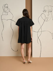 Dillon Tie Front Mini Dress