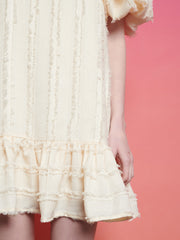 Soleil Textured Mini Dress