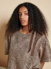 Leighton Leopard Wrap Dress