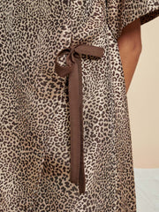 Leighton Leopard Wrap Dress