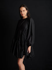 Noor Ruched Mini Dress