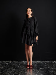 Noor Ruched Mini Dress