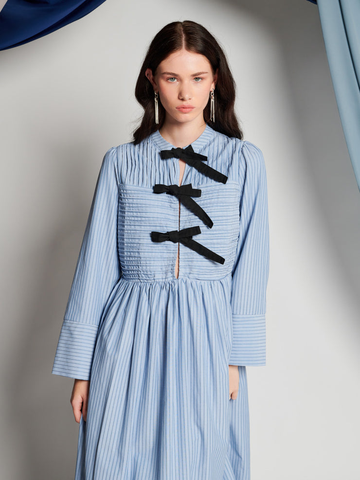 Sheena Stripe Midi Dress