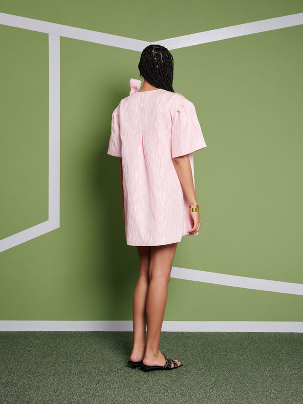 Misty Wrap Mini Dress