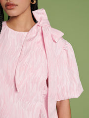 Misty Wrap Mini Dress