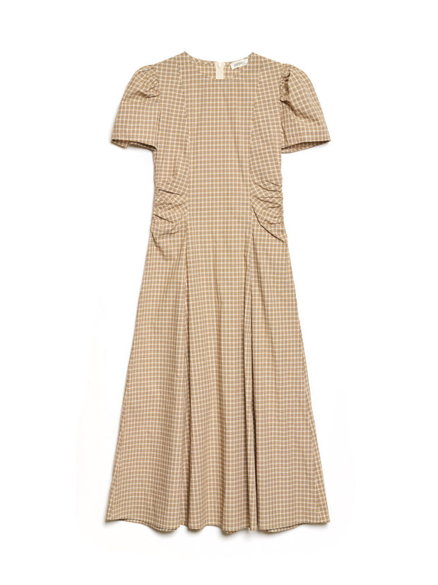 Rita Check Midi Dress