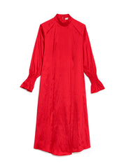 Clarissa Taffeta Midi Dress