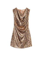 Pamela Leopard Mini Dress