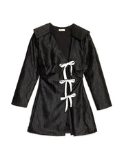 Julie Wrap Mini Dress