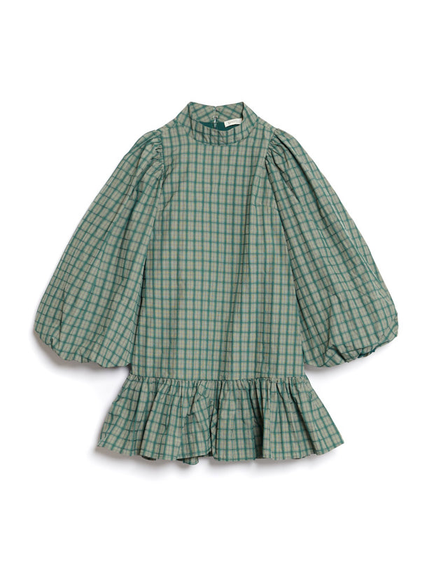 Adaira Check Mini Dress