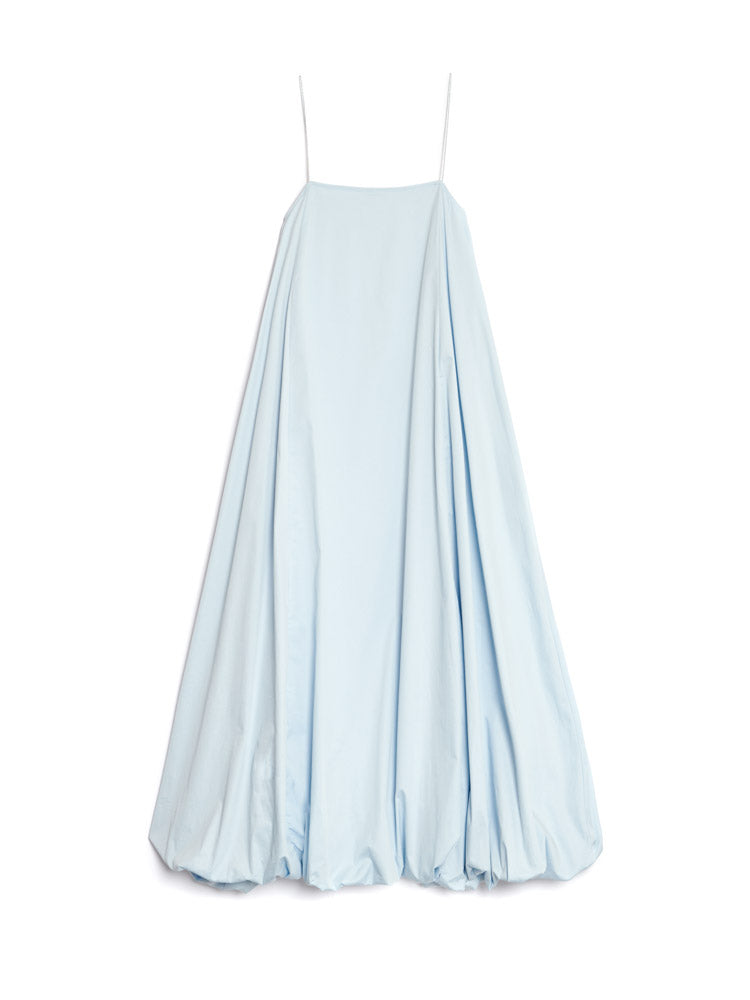 Ghospell Harper blue bubble maxi dress 