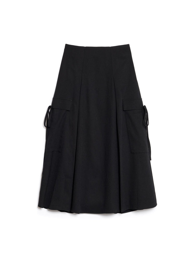 Fia Pleated Midi Skirt