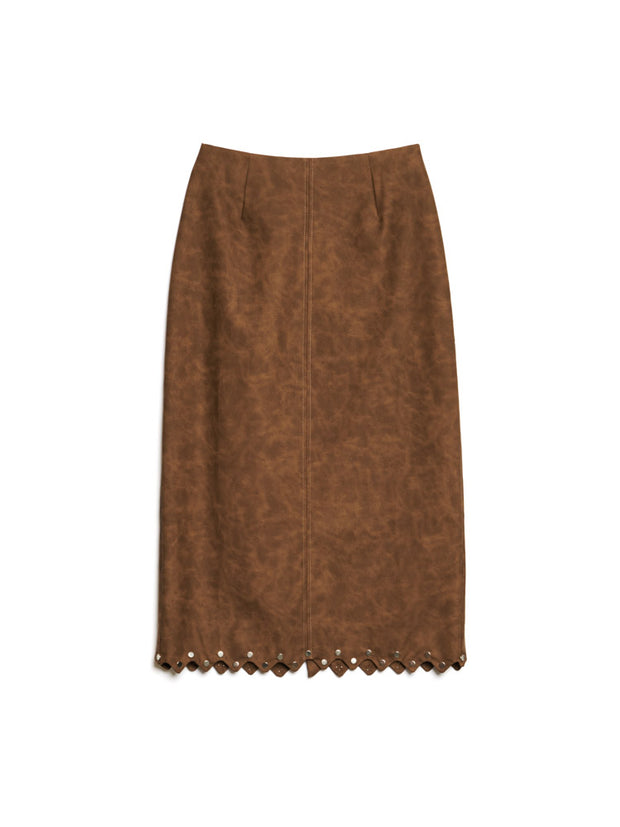 Courtney Studded Midi Skirt