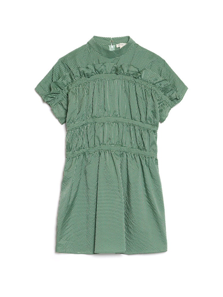 ghospell green dress Ghospell fringe midaxi dress in olive