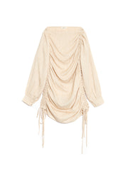 Ines Ruched Mini Dress