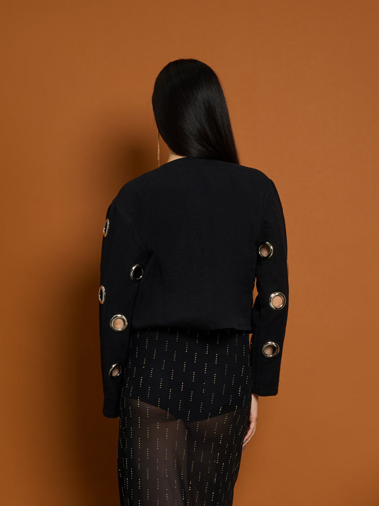 Moira Eyelet Jacket