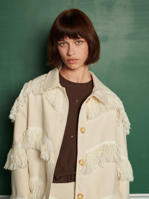 Soliha Fringe Jacket