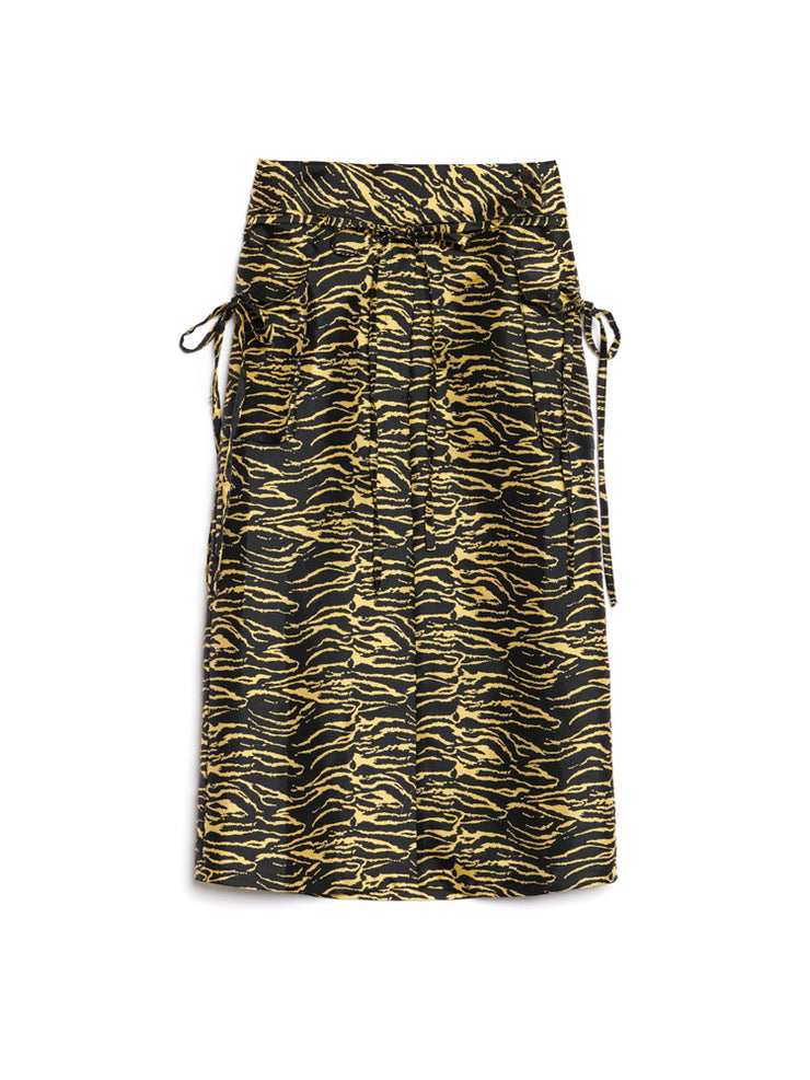 Bonnie Zebra Midi Skirt