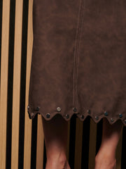 Courtney Studded Midi Skirt