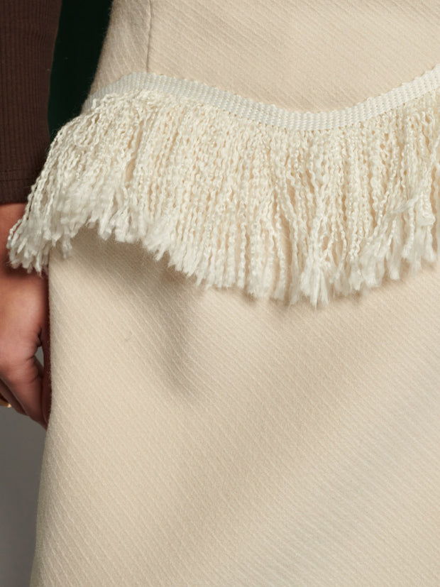 Soliha Fringe Skirt