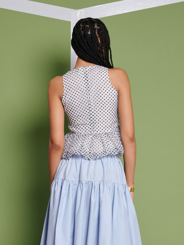Martina Polka Dot Top