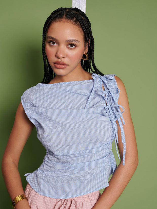 Kelly Check Top
