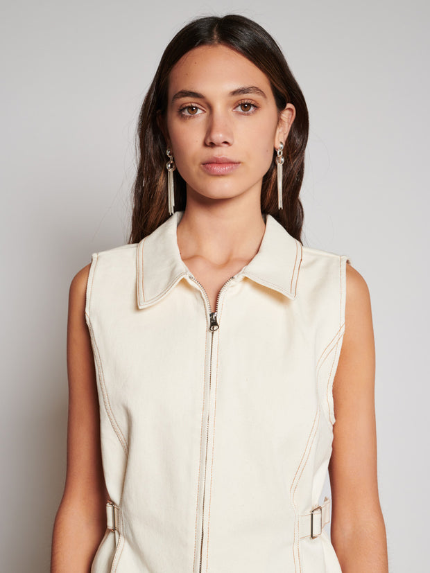 Quincey Drill Top