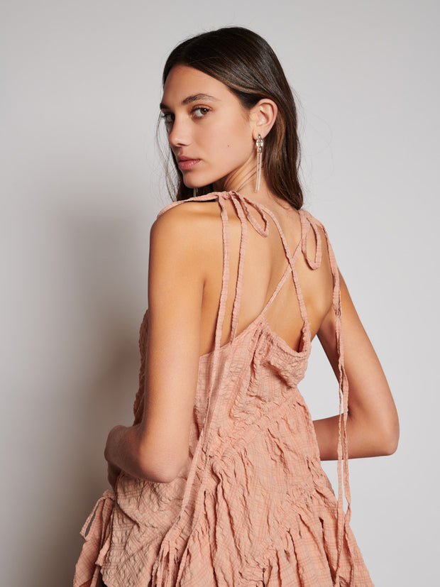 Keziah Check Top