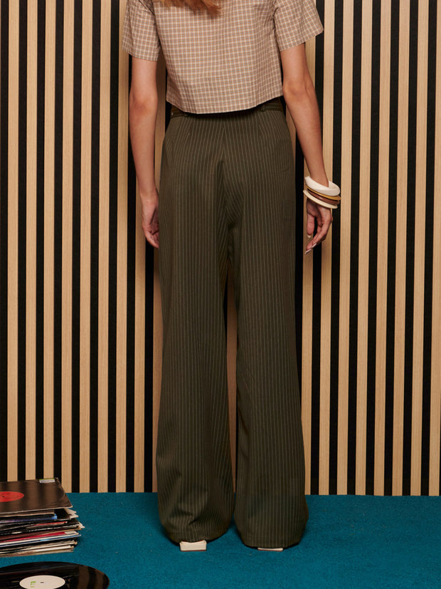 Bettie Pinstripe Trousers