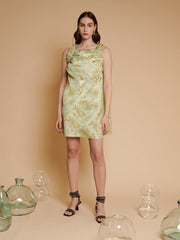 Elin Jacquard Mini Dress