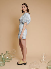Gia Jacquard Mini Dress