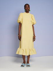 Archer Check Midi Dress