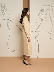 Harper Frayed Shirt Dress