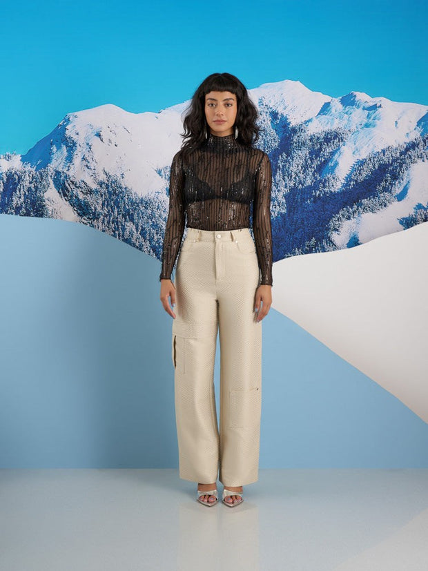 Aria Mesh Top