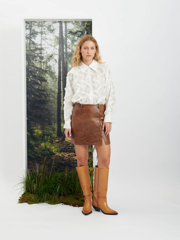 Alanis PU Mini Skirt