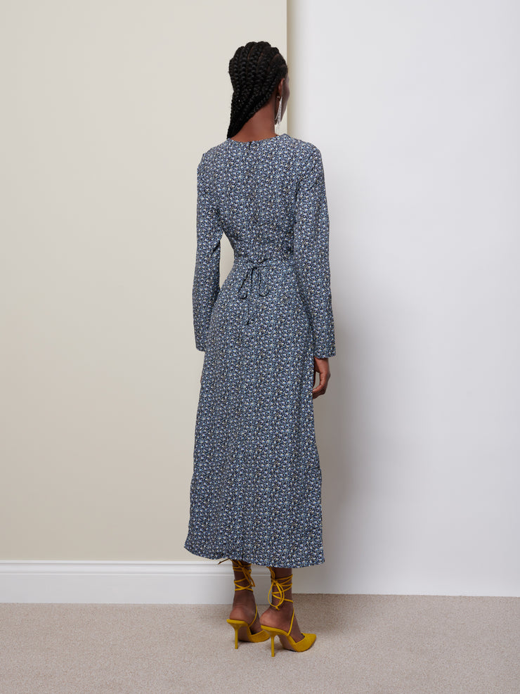 Uma Floral Midi Dress