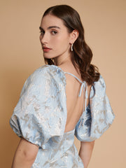 Gia Jacquard Mini Dress
