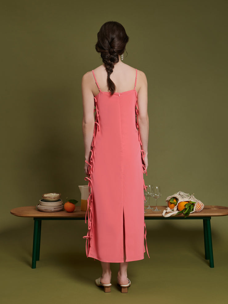 Margot Bows Midi Dress